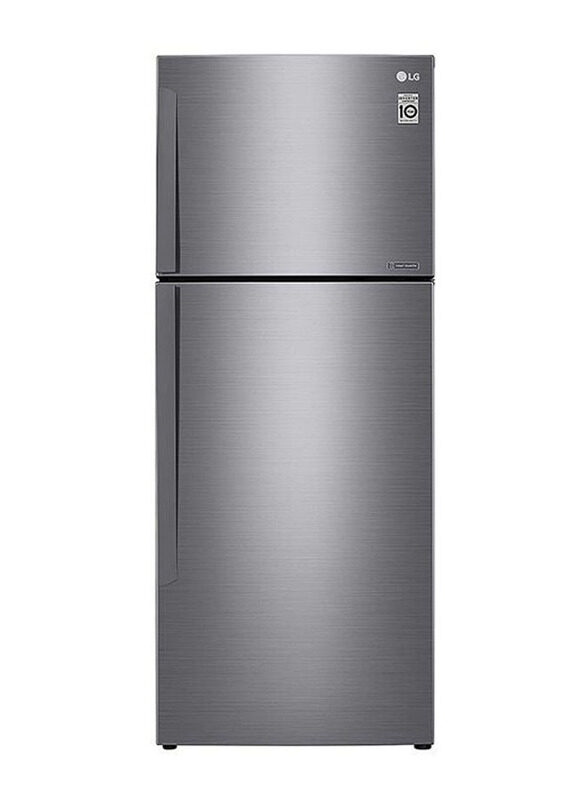 

LG 438L Top Mount Double Door Refrigerator with Linear Cooling and Smart Inverter Compressor, GR-C619HLCL, Platinum Silver