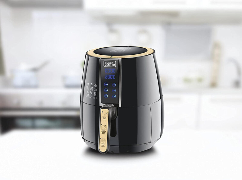 

Black+Decker 4L Performance Range Digital Air Fryer, 1500W, AF400-B5, Black