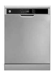 Hoover 12 Place Settings 5 Programs Freestanding Dishwasher, HDW-V512-S, Silver