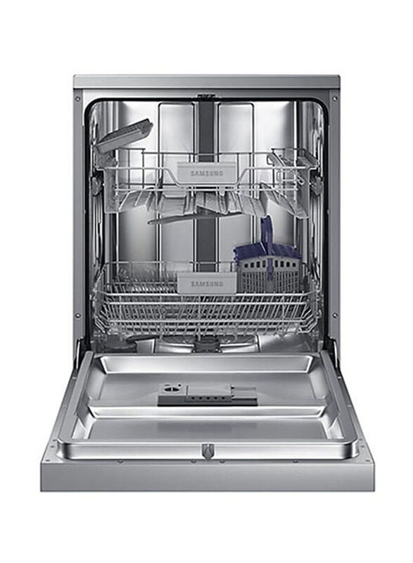 Samsung 13 Place Settings Free Standing Dishwasher, 1800W, DW60M6040FS, Silver