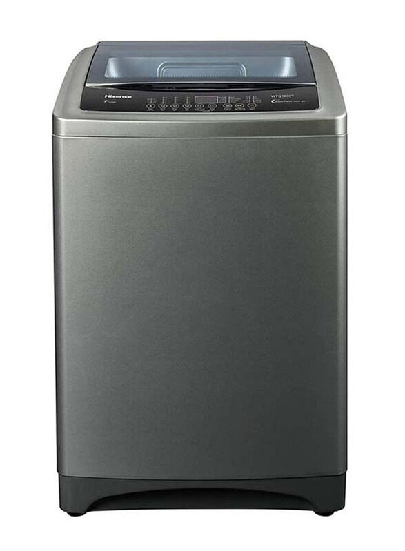 

Hisense 8Kg Top Load Fully Automatic, WTJA802T, Grey