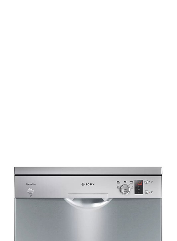 Bosch Series 4 12 Place Settings Free Standing Dishwasher, 11.1 Liter, 5 Programs, SMS50D08GC, Grey