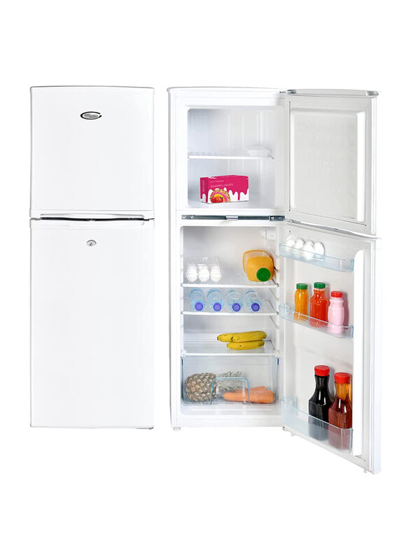 

Super General 170L Double Door Refrigerator, SGR198H, White