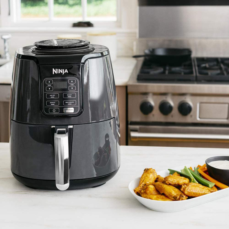 Nutri Ninja Air Fryer, 3.8L, 1550W, AF100, Black