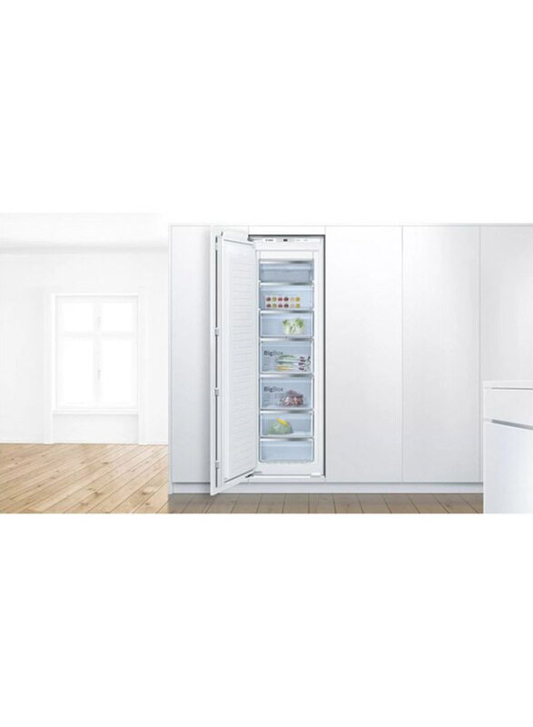 Bosch 235 Litres Serie 6 Built-In Integrated Single Door Freezer, GIN81AE30M, White