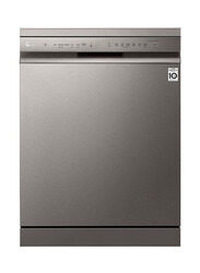 LG 14 Place Settings Free Standing Dishwasher, 1600W, DFB512FP, Silver