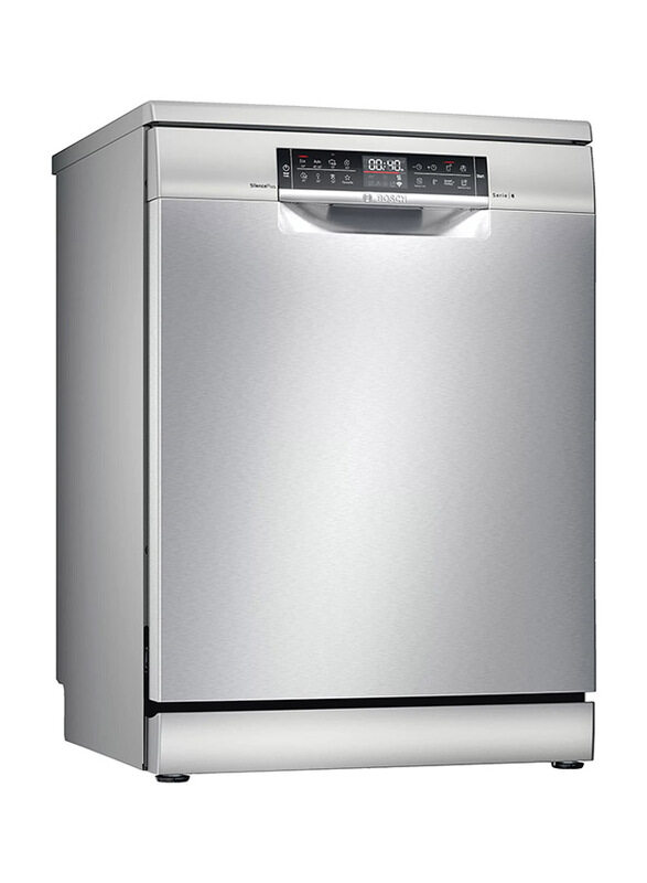 

Bosch Serie 6 Free-Standing Dishwasher, SMS6ECI38M, Silver