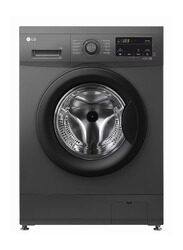 LG 7Kg Front Load Washing Machine, F2J3HYL6J, Black