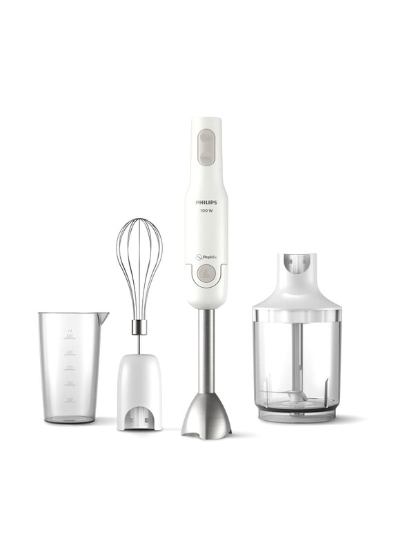 

Philips Daily Collection Pro Mix Hand Blender, 700W, HR2545/01, White