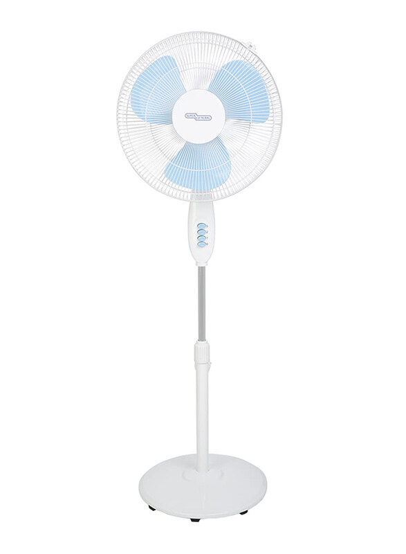 

Super General Pedestal Fan 3 Blades with Adjustable Height, 50W, 140cm, SGSF28M, White