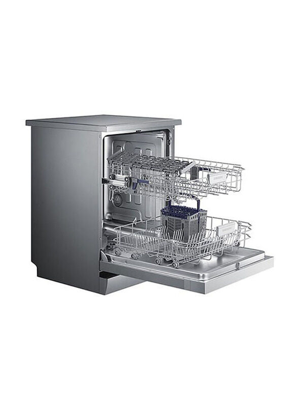 Samsung 13 Place Settings Free Standing Dishwasher, 1800W, DW60M6040FS, Silver