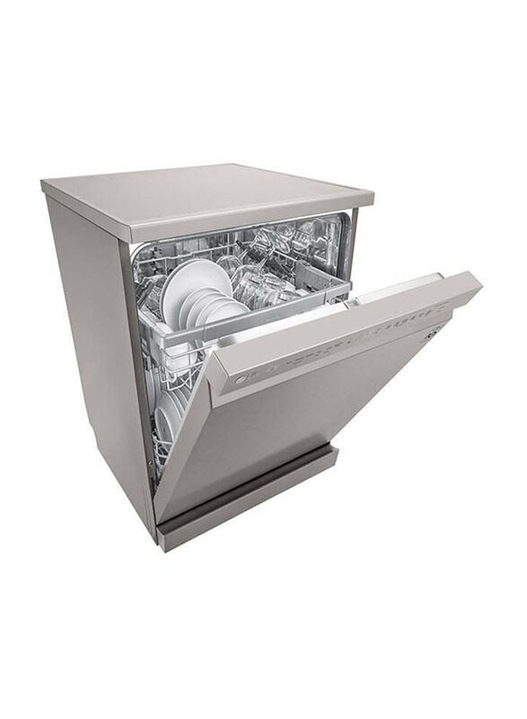 LG Quad Wash 14 Place Settings Dishwasher, 1600W, DFB512FP, Grey