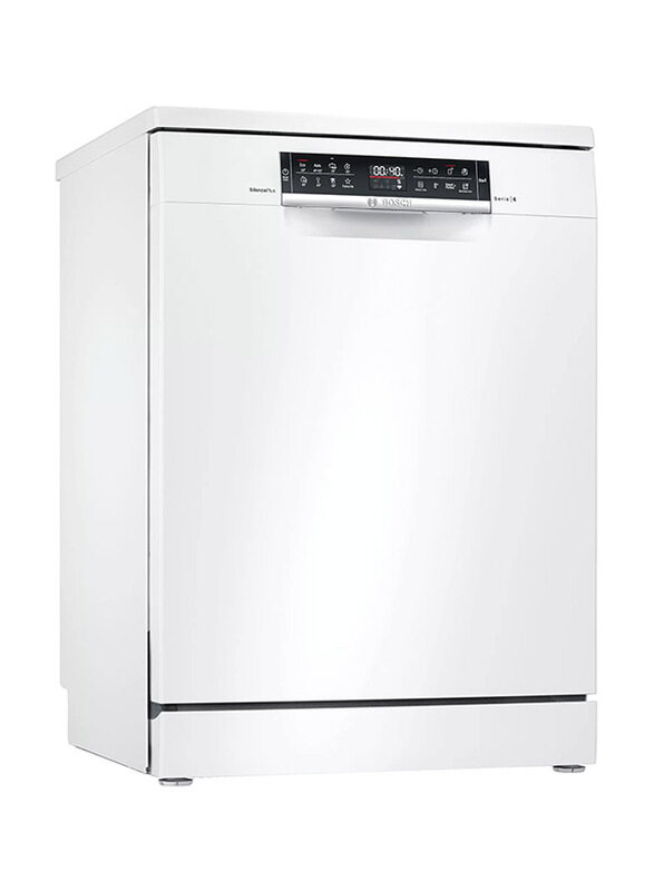 

Bosch Serie 6 Free-Standing Dishwasher, SMS6ECW38M, White