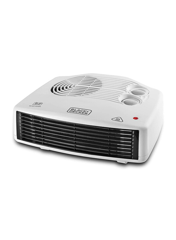 

Black+Decker Horizontal Fan Heater, 2400W, HX230-B5, White