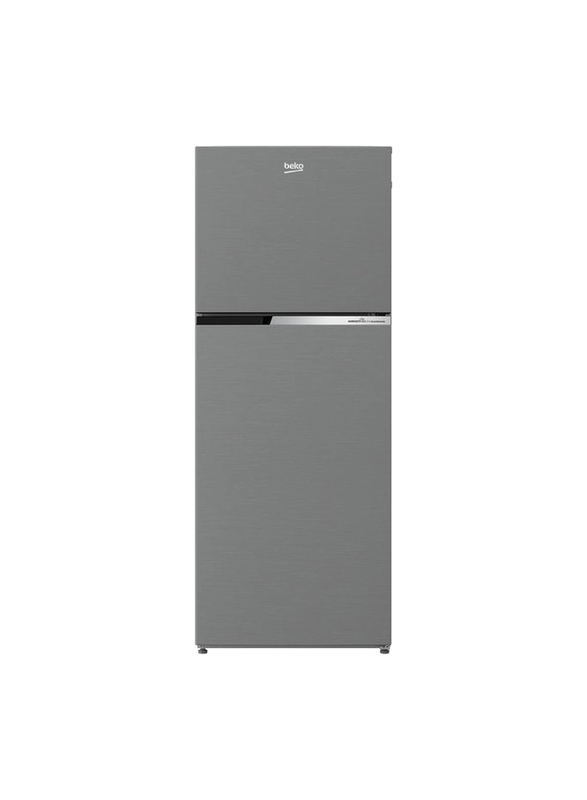 Beko 409L Double Door Refrigerator, RDNT401XS, Grey