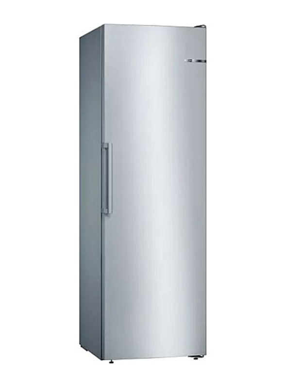 Bosch 255L Double Door Frost Free Serie 4 Free-Standing Refrigerator, GSN36VL3PG, Grey