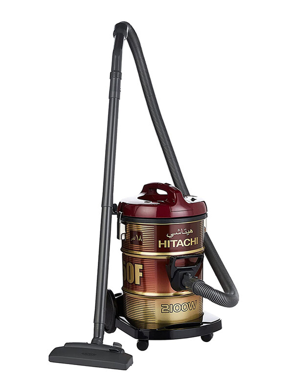 

Hitachi Corded Canister Vacuum Cleaner, CV950F240CWR, Wine Red