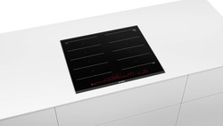 Bosch Serie 8 Induction Hob, Surface Mount with Frame, 60cm, PXX675DV1E, Black