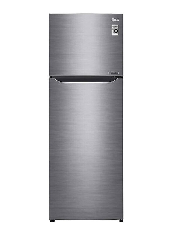 

LG Top Mount Freezer Refrigerator, Smart Inverter Compressor, 312L, GN-B402SLCB, Silver