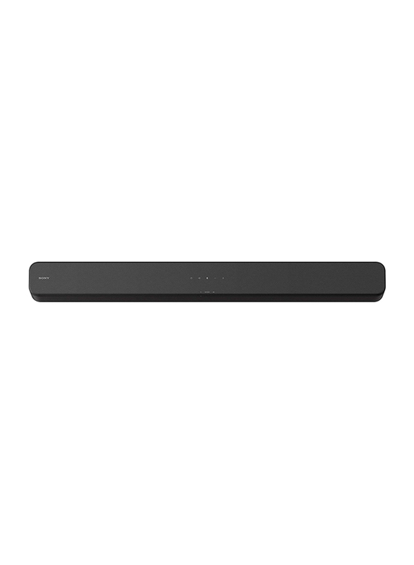 Sony 2.0 Channel Single Soundbar with Bluetooth, Bass Reflex Speaker S Force Surround, HTS100, Black