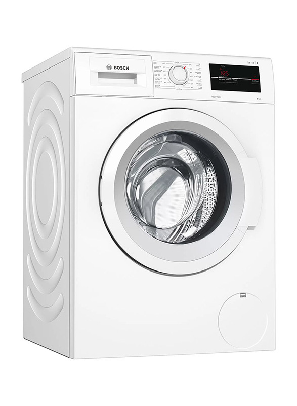 

Bosch 8Kg Serie 2 Washing Machine, WAJ20180GC, White