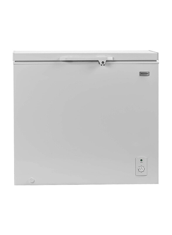 Wolf Power 210L Chest Freezer, WCF210SD, White