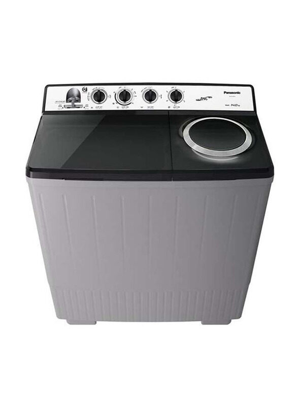 

Panasonic 14Kg Top Load Semi Automatic Washer, NAW14XG1BRN, Grey