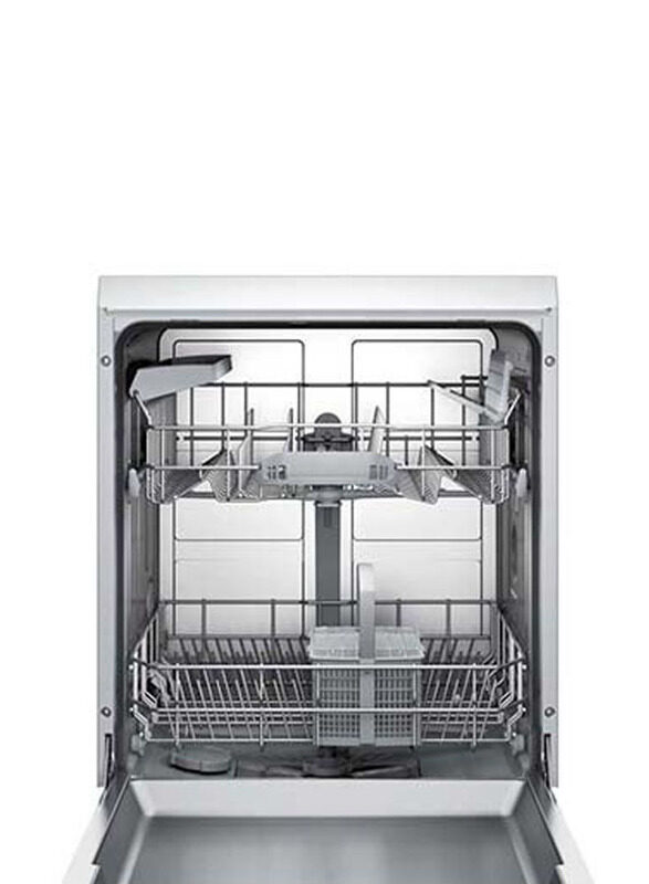 Bosch 14 Place Settings Free Standing Dishwasher, SMS50E92GC, White