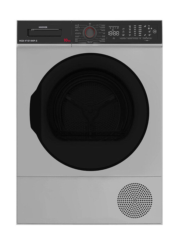 

Hoover 10 Kg Front Load Condenser Dryer, 1400 RPM, HCD-V1014HP-S, Silver