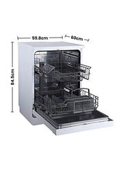 Sharp 12 Place Settings Dishwasher, QW-MB612-SS3, Silver