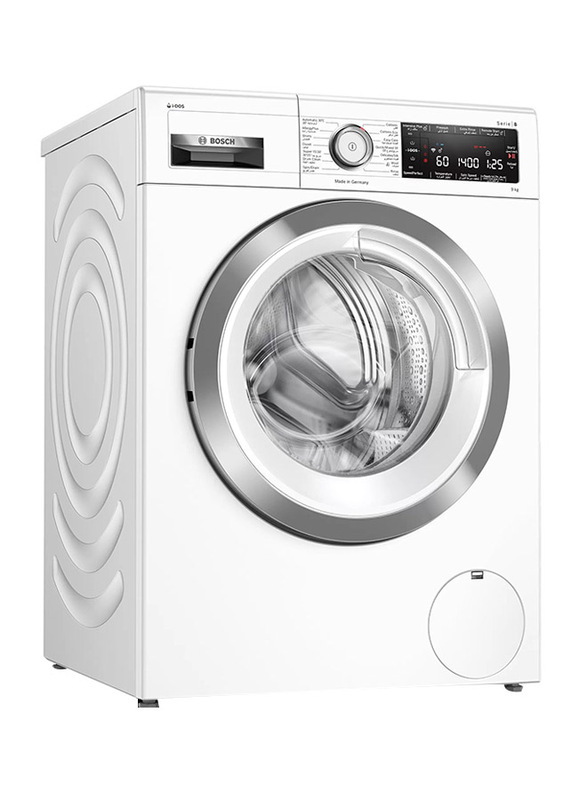 Bosch 9Kg Serie 8 Washing Machine, WAV28KH0GC, White