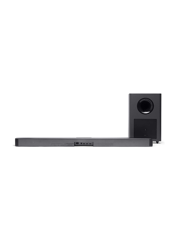 JBL Bar 2.1 Channel Wireless Bluetooth Sound Bar with Wireless Subwoofer, BAR21DBBLKUK, Black