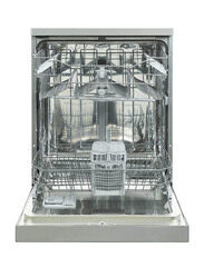 Hoover 12 Place Settings 5 Programs Freestanding Dishwasher, HDW-V512-S, Silver