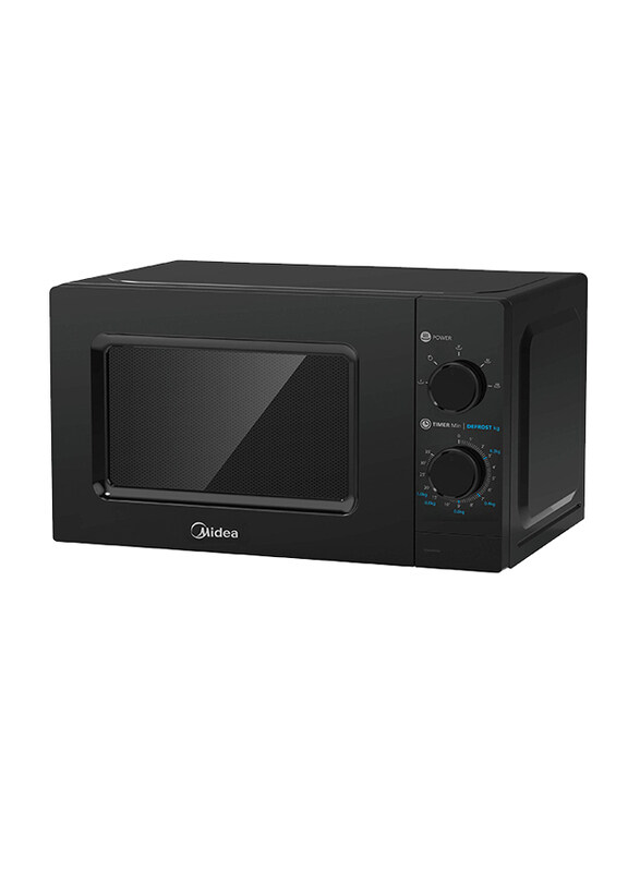 

Midea 20L Solo Microwave Oven, 700W, MMC21BK, Black