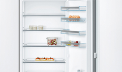 Bosch 274 Litres Serie 4 Built-In Double Door Refrigerator with Bottom Freezer, KIV87VS30M, White