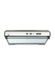 Beko 60cm Built-in Stainless Steel Cooker Hood, 28W, CFB6433XH, Silver