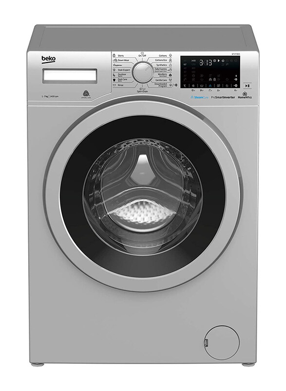 

Beko 7 Kg 1400 RPM Front Load Washing Machine, WTV7736XS, Grey