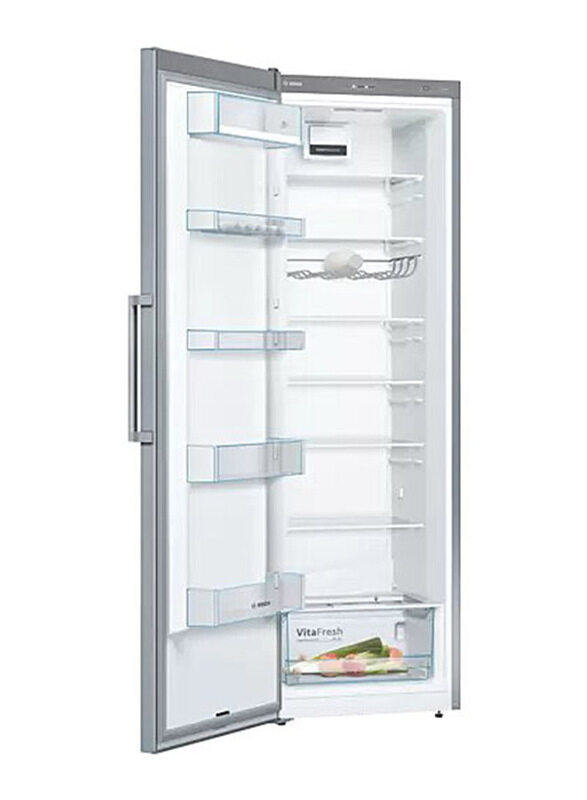 Bosch 348L Double Door Frost Free Series 4 Freestanding Refrigerator Freezer, KSV36VL3PG, White