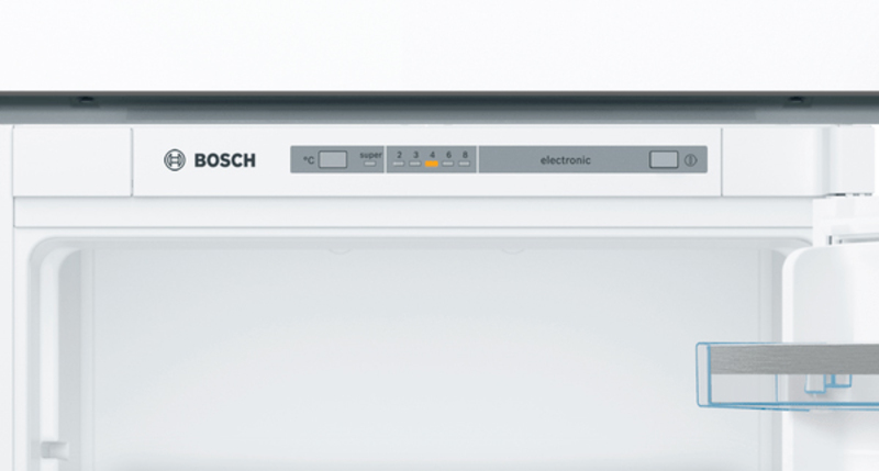 Bosch 274 Litres Serie 4 Built-In Double Door Refrigerator with Bottom Freezer, KIV87VS30M, White