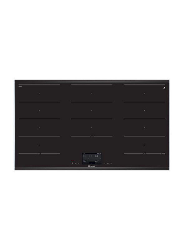 Bosch Serie 8 Induction Hob, Surface Mount with Frame, 90cm, PXX975KW1E, Black