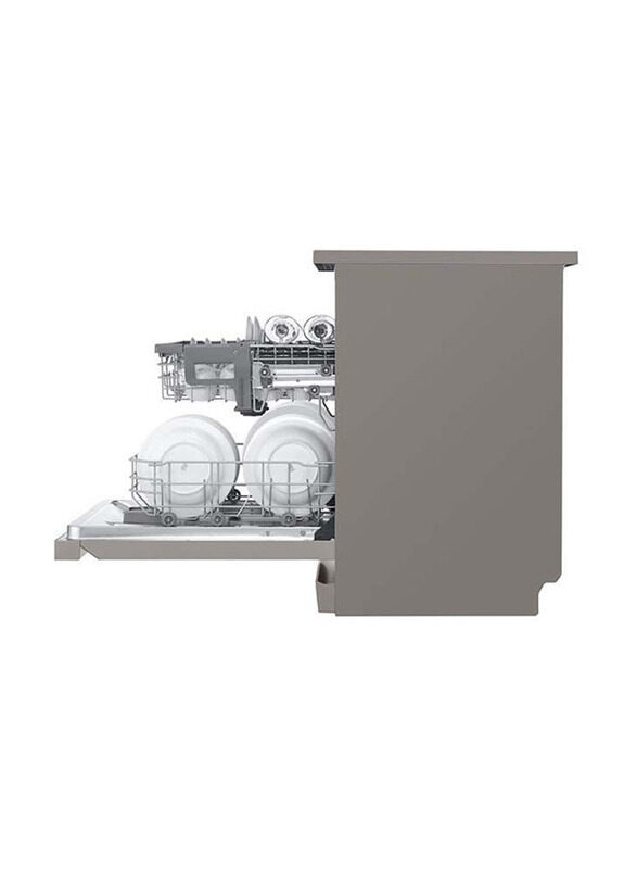 LG Quad Wash 14 Place Settings Dishwasher, 1600W, DFB512FP, Grey
