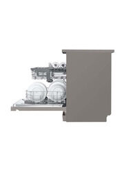 LG Quad Wash 14 Place Settings Dishwasher, 1600W, DFB512FP, Grey
