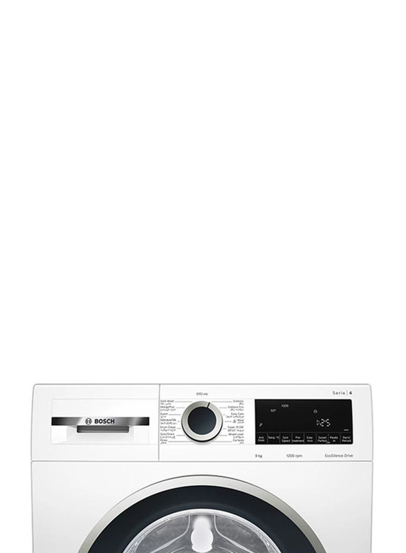 Bosch 9 Kg Serie-4 1200 RPM Front Load Washing Machine, WGA142X0GC, White