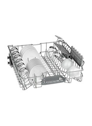 Bosch Series 4 12 Place Settings Free Standing Dishwasher, 11.1 Liter, 5 Programs, SMS50D08GC, Grey