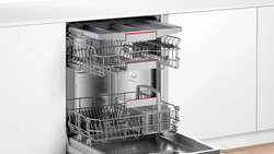 Bosch Serie 4 Fully-Integrated Dishwasher, SMV4HMX26M, White