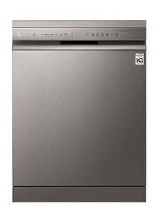 LG Quad Wash 14 Place Settings Dishwasher, 1600W, DFB512FP, Grey
