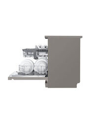 LG 14 Place Settings Free Standing Dishwasher, 1600W, DFB512FP, Silver