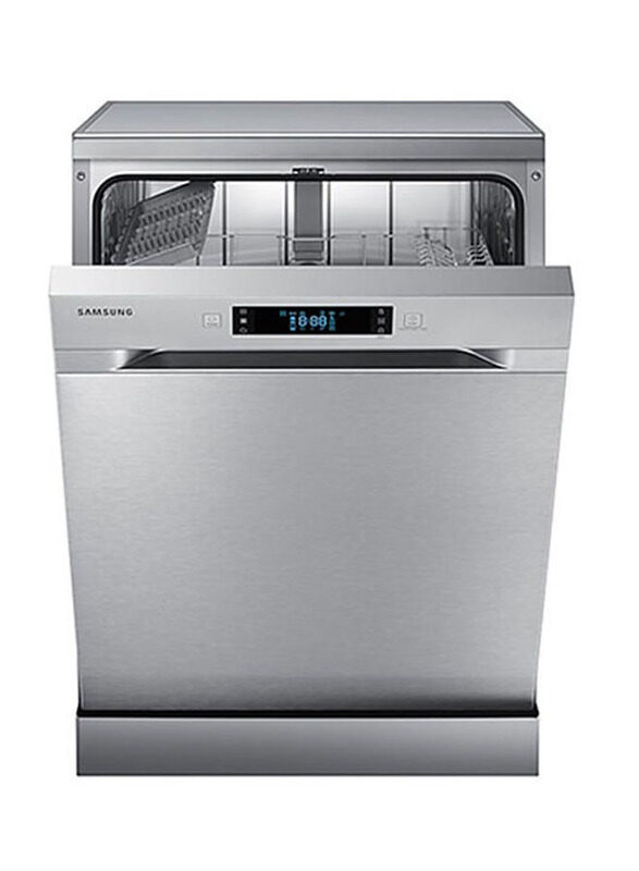 Samsung 13 Place Settings Free Standing Dishwasher, 1800W, DW60M6040FS, Silver