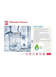 Sharp 12 Place Settings Dishwasher, QW-MB612-SS3, Silver