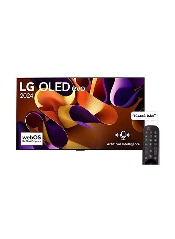 

LG Evo 65-inch OLED 4K Smart TV, OLED65G46LA, Black